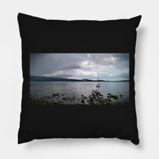 Sailboat on Loch Lomond Pillow