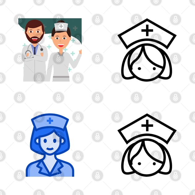 Occupational Health Nurse Sticker Pack - Occupational Health Nurse by PsyCave