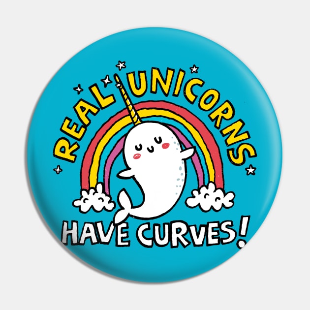 Real Unicors Have Curves Pin by Walmazan