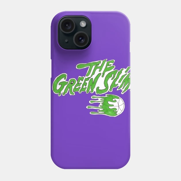 Green Slime Phone Case by Loose Tangent Arts