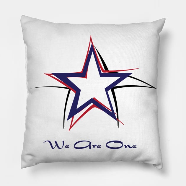 We Are One Pillow by Ottie and Abbotts