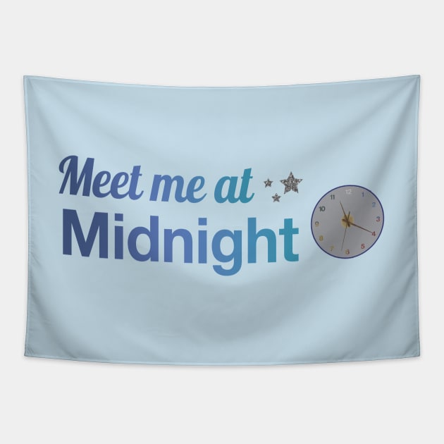 Meet Me At Midnight Taylor Swift Tapestry by Mint-Rose