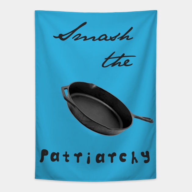 Smash the Patriarchy Tapestry by candhdesigns