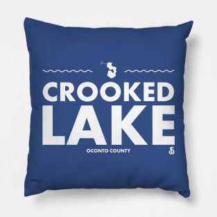 Oconto County, Wisconsin - Crooked Lake Pillow