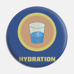 Merit Badge for Hydration Pin