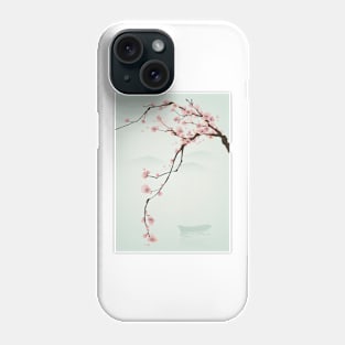 Whimsical Pink Cherry Blossom Tree Phone Case