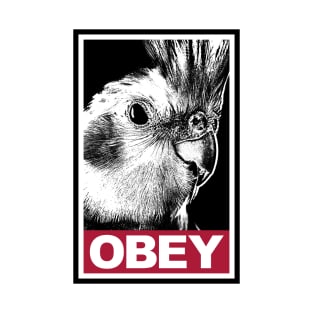 Obey the Cockatiel Parrot T-Shirt