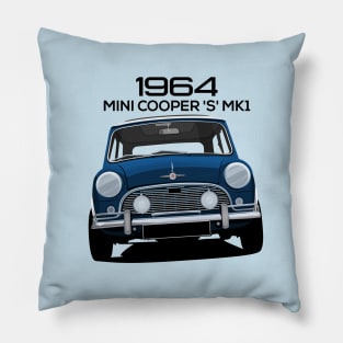 1964 MINI Classic Cooper Pillow