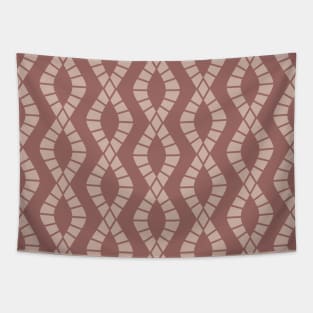 Simple minimalist geometric pattern Tapestry