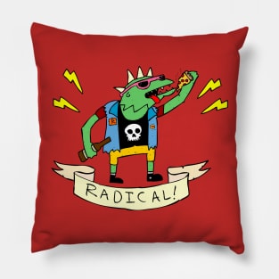 Radical Lizard Pillow