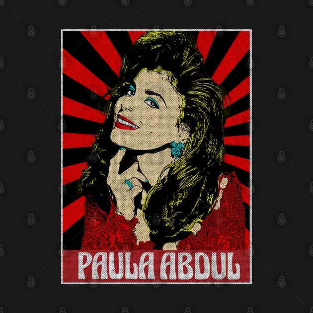 Paula Abdul Pop Art Style by Motor Lipat