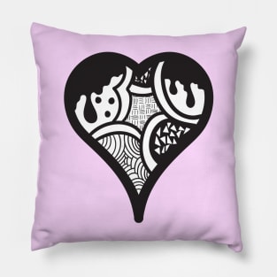 Street Heart Pillow