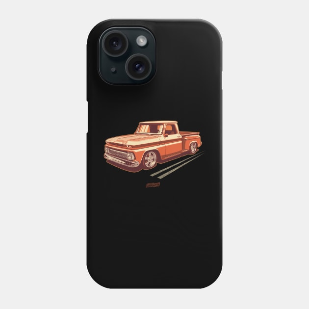 Street chevy c10 Phone Case by Saturasi