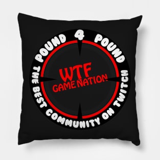 LOGO black edge Pillow