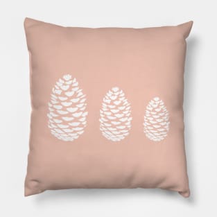 Pinecones (Graze Pink) Pillow