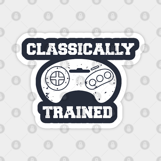 Retro Gamer - Classically Trained Magnet by Issho Ni