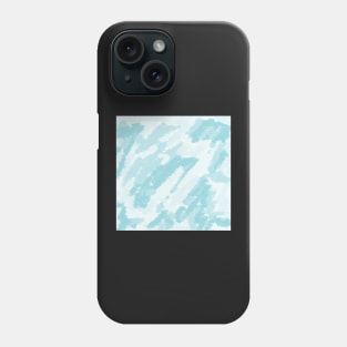 Abstract Blue and White Sky Pattern Phone Case