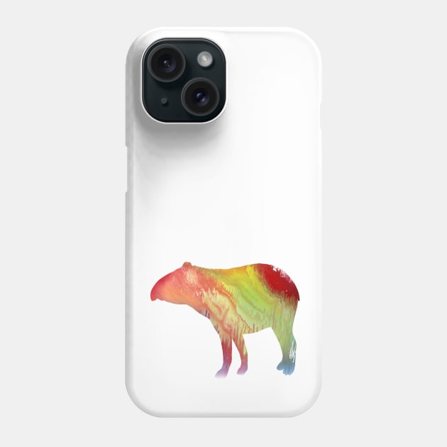 Tapir Art Phone Case by BittenByErmines