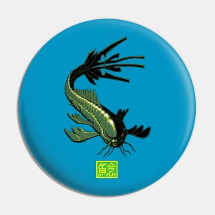 Robot Catfish Pin