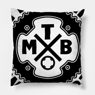 Downhill Biking Mountainbike MTB Biker Gift Bike Pillow