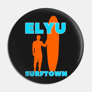 SURFTOWN SOUL SURFER AT SUNSET Pin