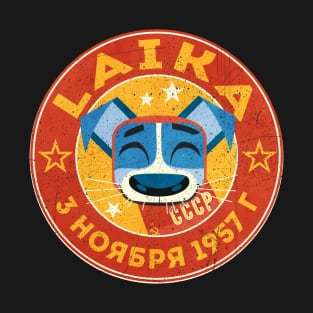 Laika the first dog in space T-Shirt