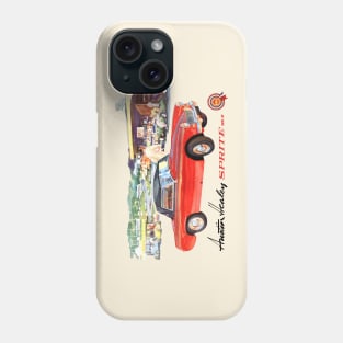 AUSTIN HEALEY SPRITE - advert Phone Case