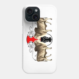 Zebu breed of cattle Phone Case