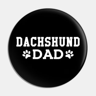 Dachshund Dad Pin