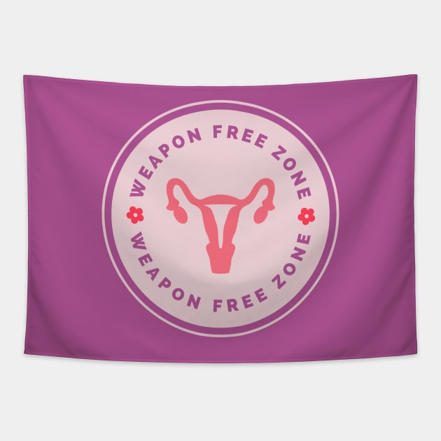 Weapon Free Zone Tapestry by Jujufox