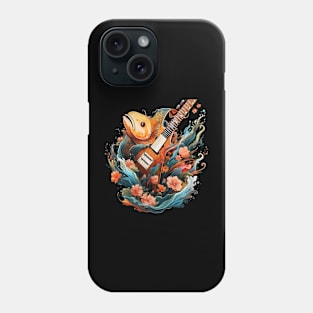 Goldfish Playing Guitar Phone Case