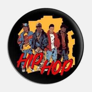 Juice 90 hip hop art Pin