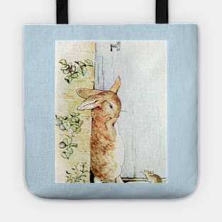 Peter Asks a Mouse the Way to the Gate - Beatrix Potter Tote