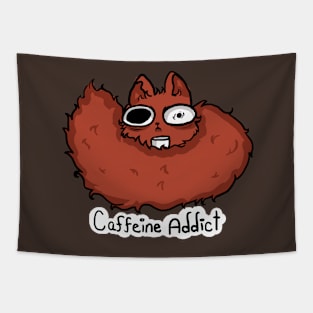 Caffeine dependent Squirrel Tapestry