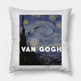 Starry Night version one Pillow