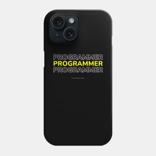 Modern Typography for Programmer Phone Case