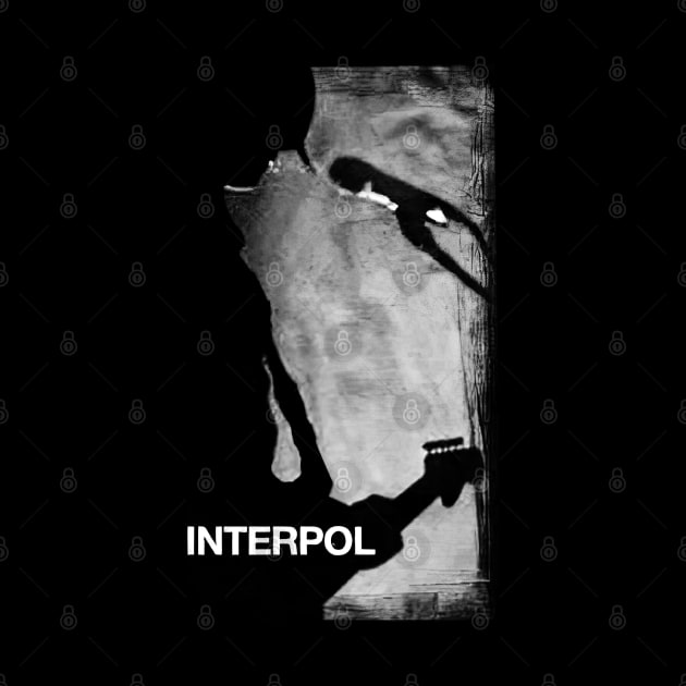 Interpol || Original Retro Fan Art Design by Roy Pogung