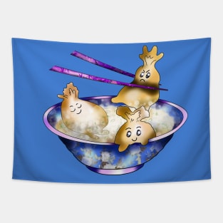 Soup supper steamed dumplings Tapestry