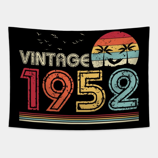 Vintage 1952 Limited Edition 69th Birthday Gift 69 Years Old Tapestry by Penda