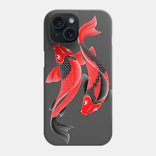 ornamental carp fish Phone Case