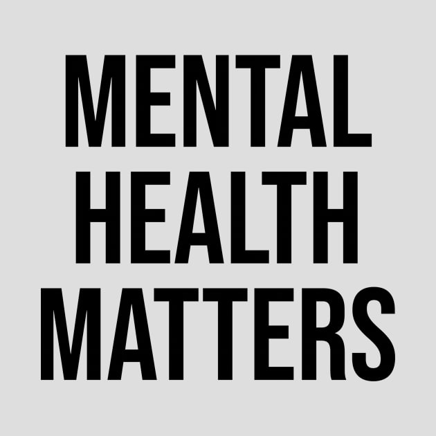 Mental Health Matters Awareness by Relaxing Art Shop