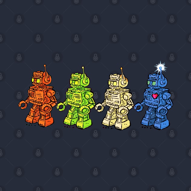 stand out robot by Lambdog comics!