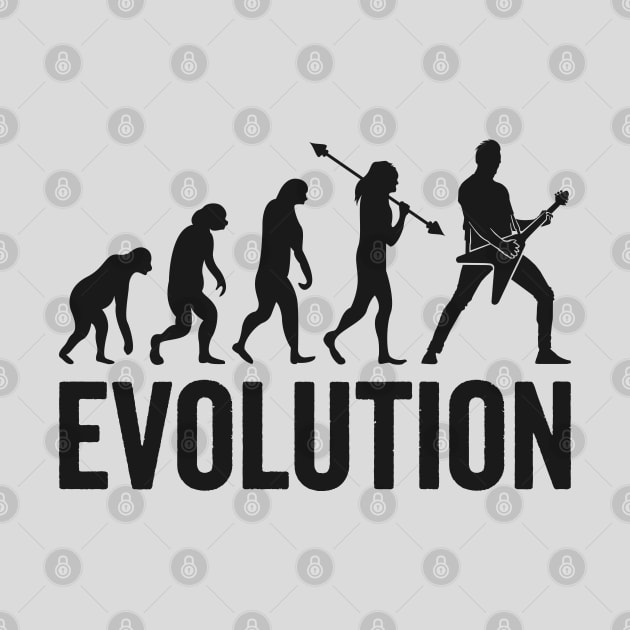 Rock and Roll Evolution: From Primates to Rock Gods by TwistedCharm