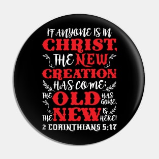 2 Corinthians 5:17 Pin