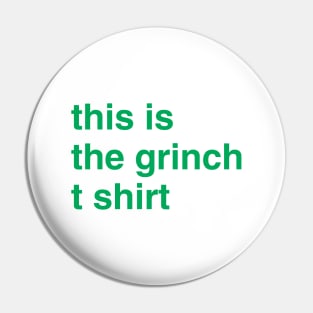 The grinch Pin