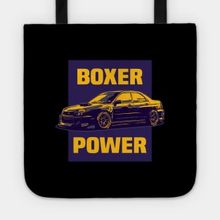 Boxer Engine Subie Bugeye JDM Sport Car Tote