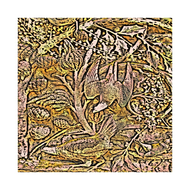 Bird In Tree Relief #1a by markross