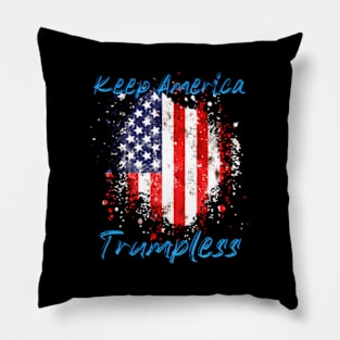 Keep America Trumpless ny -Trump Pillow