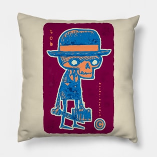 Business skull Pillow