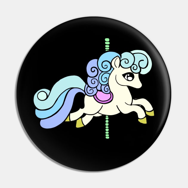 Carousel Pastel Pony Pin by DNASCC